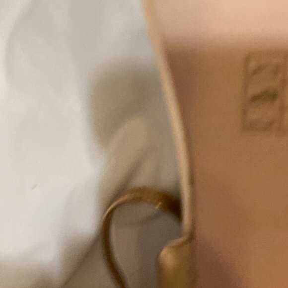 Size 9 Like A New Penny! Metallic Rose Copper Strappy Heels - Picture 6 of 16